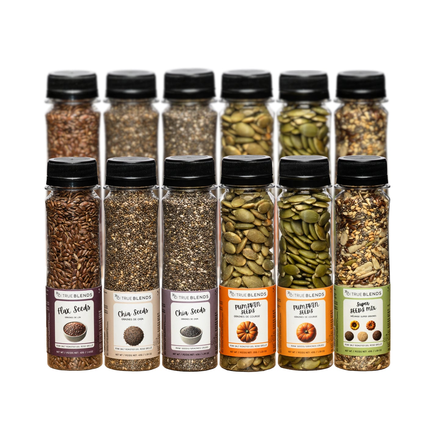Raw and Roasted Seeds - Assorted (Pack of 12)